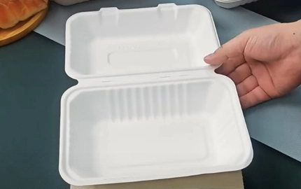 Vaisselle compostable Test étanche