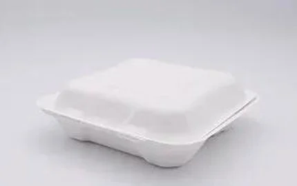Boîte à claquer en fibre écologique 8 pouces 3 comp