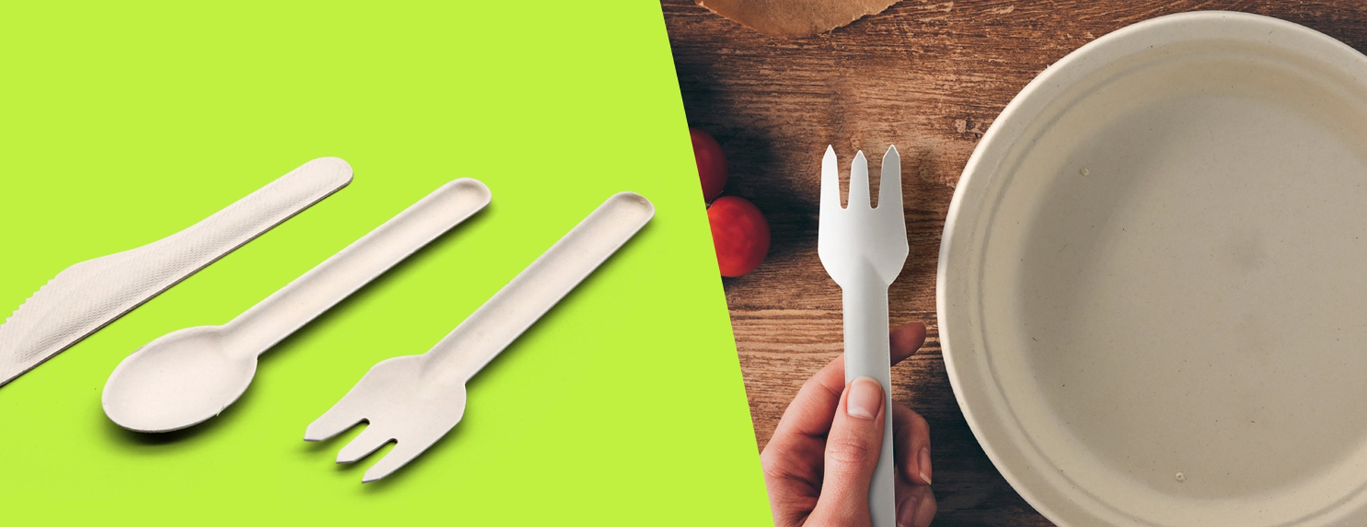 Couverts compostables