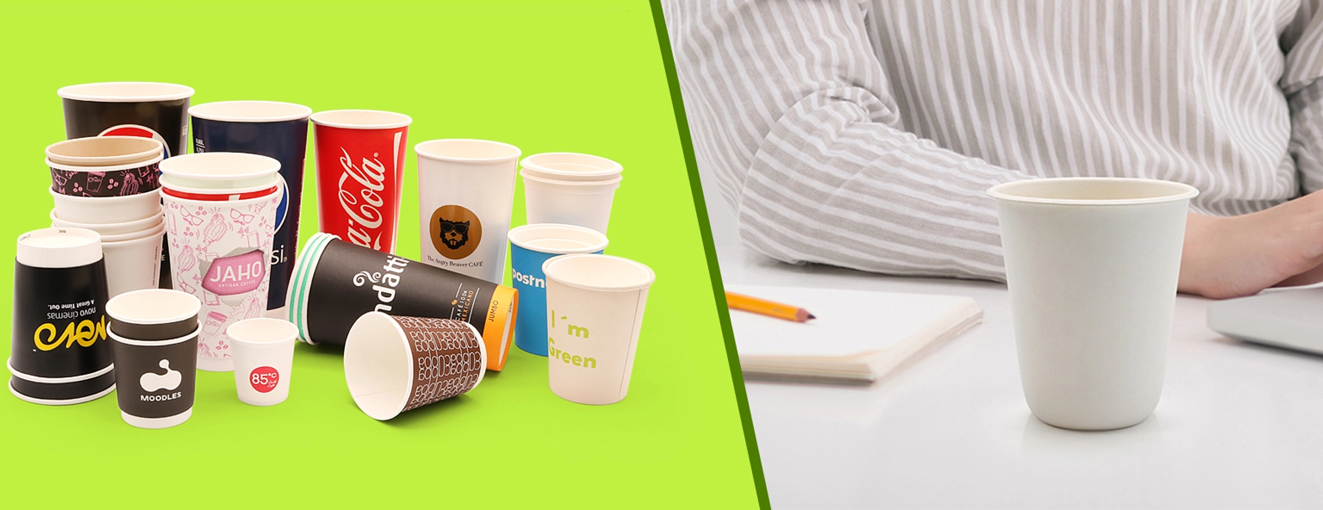 Tasse compostable
